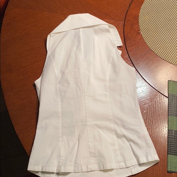 White fashion blouse - Picture 6 of 6